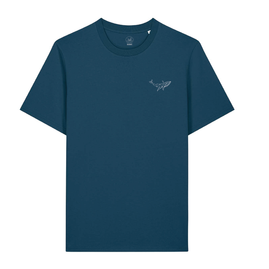 BALEINE A BOSSE - T-shirt en coton bio unisexe