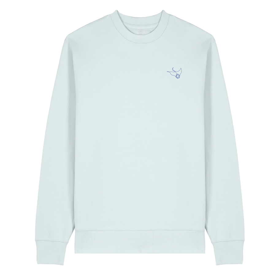 RAIE MOBULA - Sweat en coton bio unisexe
