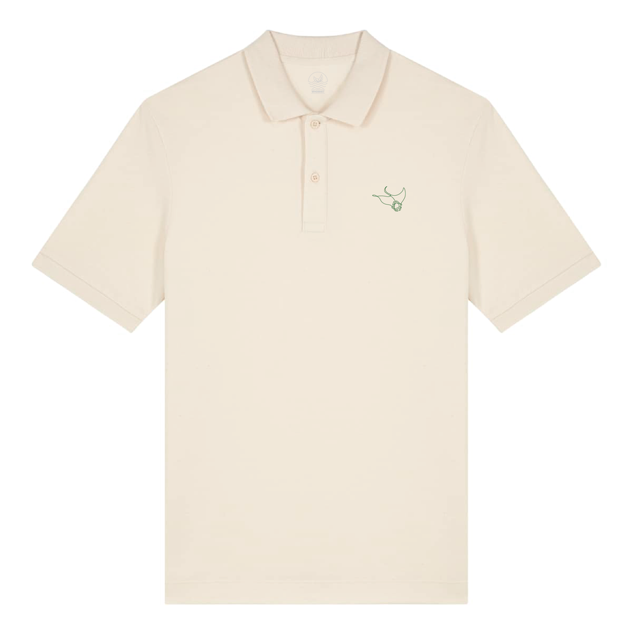 RAIE MOBULA - Polo en coton bio unisexe